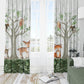 Woodland Blackout Curtains for Boy's Room