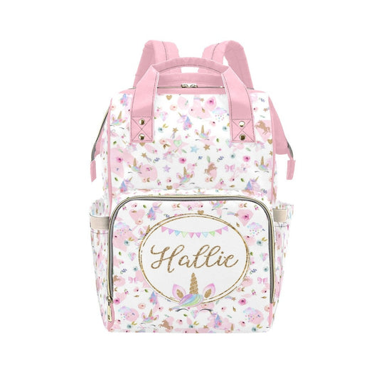 Magical Unicorns Personalized Diaper Bag