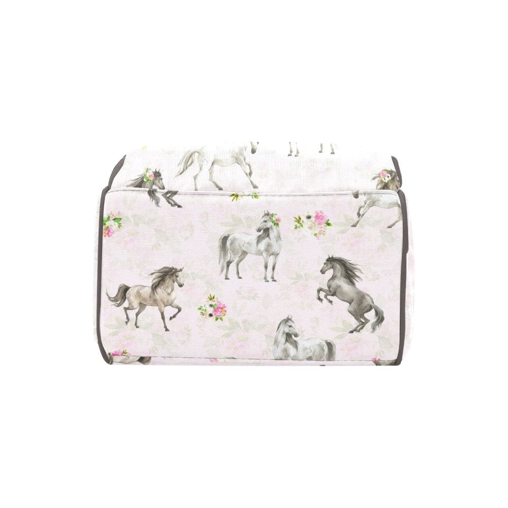 Horses Personalized Diaper Bag