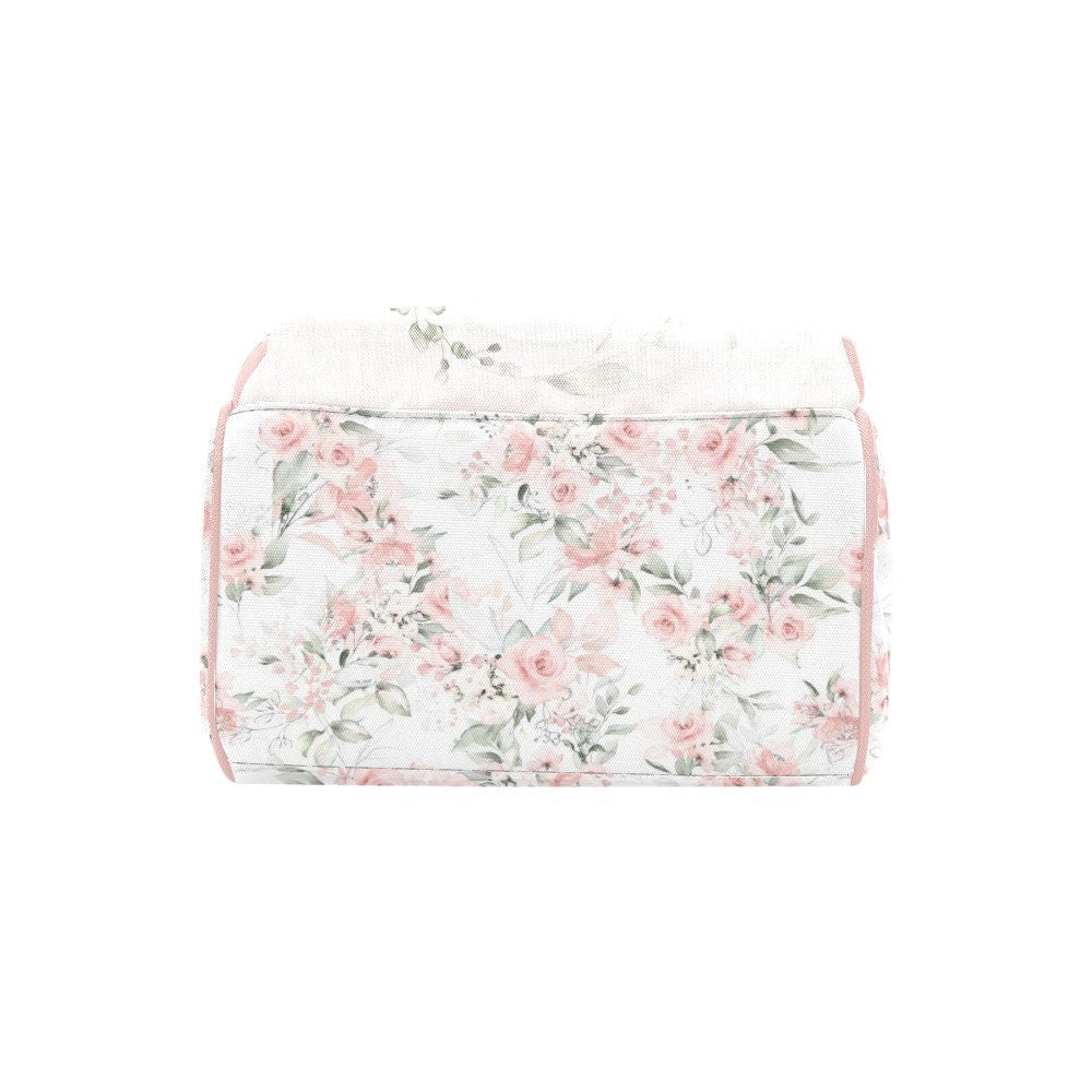 Gentle Pink Personalized Diaper Bag