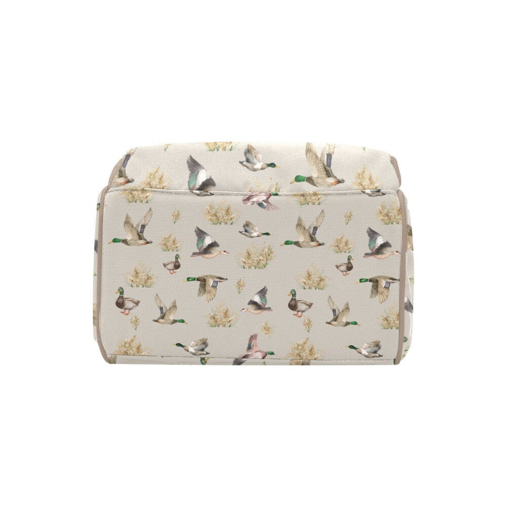Mallard Duck Personalized Diaper Bag