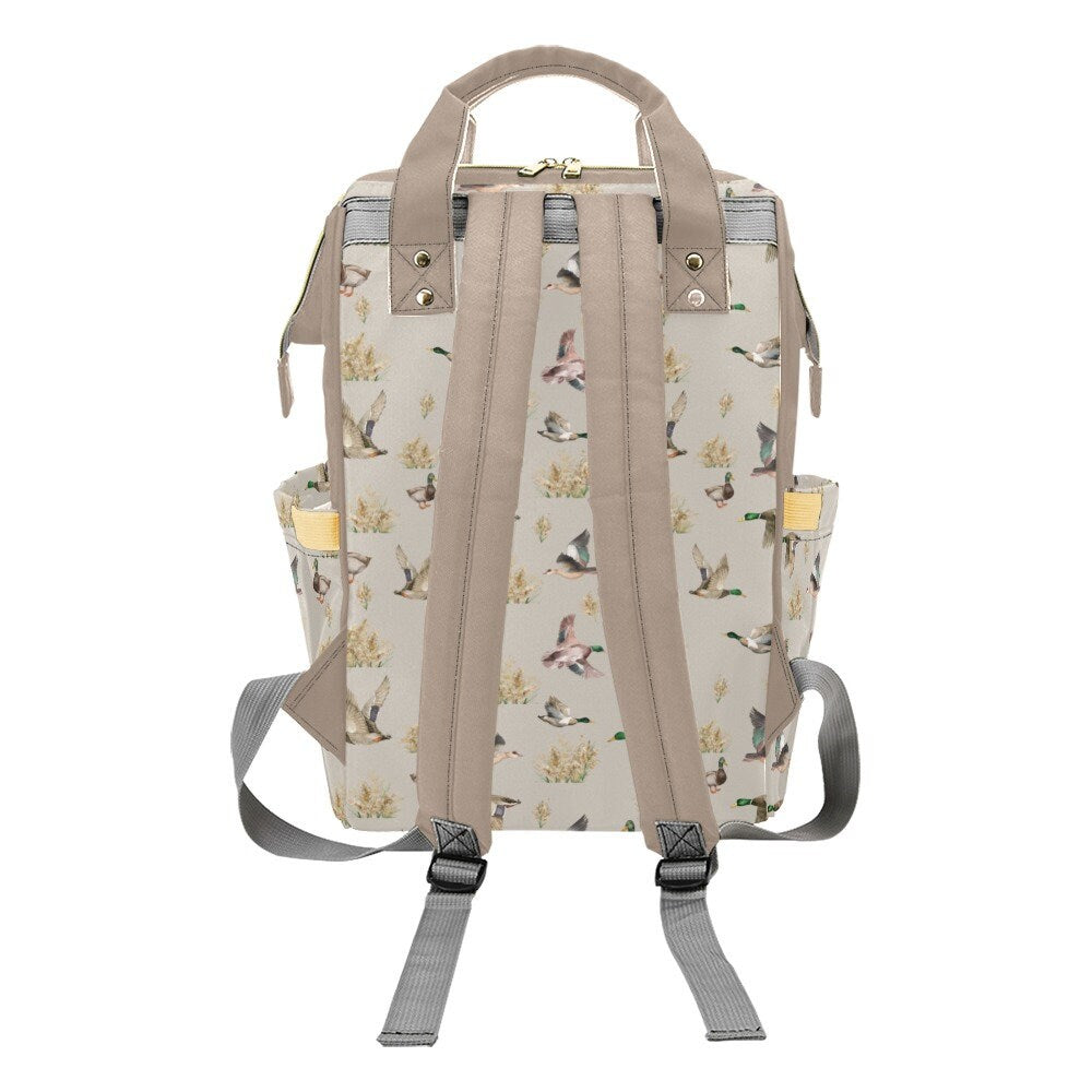 Mallard Duck Personalized Diaper Bag