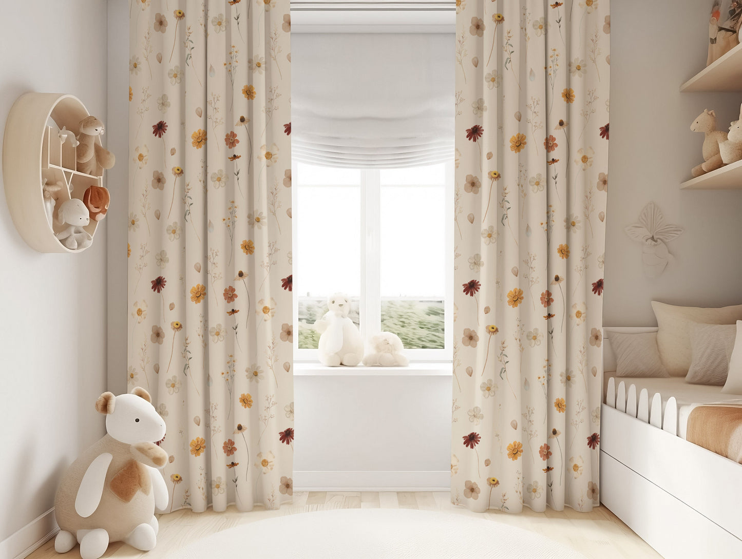 Wildflowers Blackout Curtains