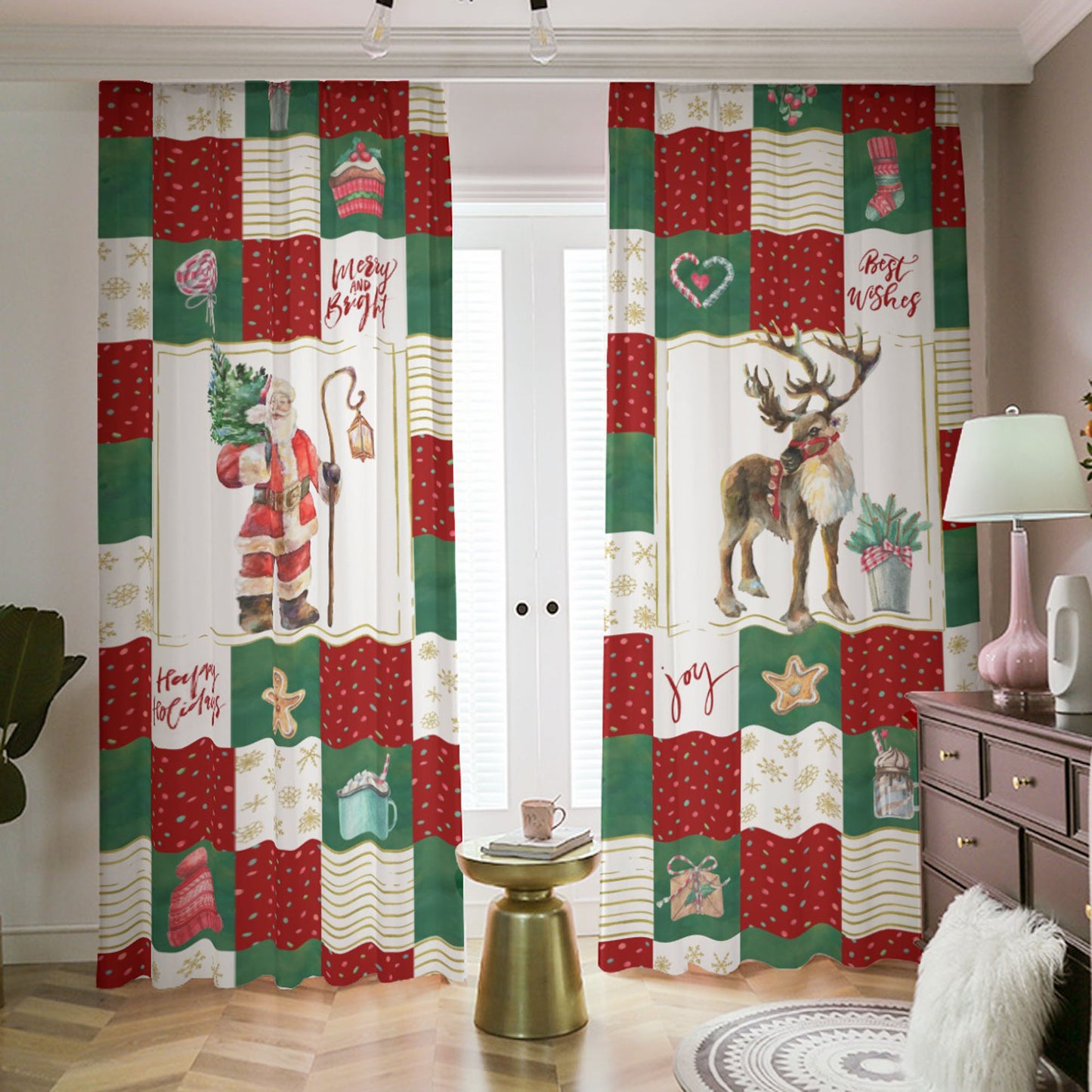 Christmas Blackout Curtains