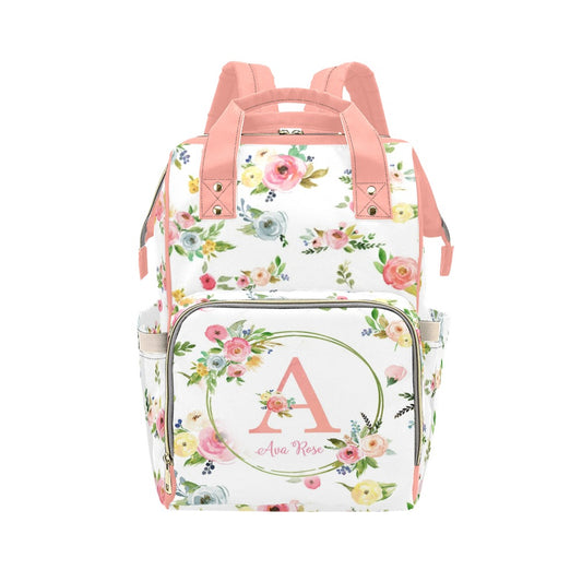 Summer Meadow Personalized Diaper Bag