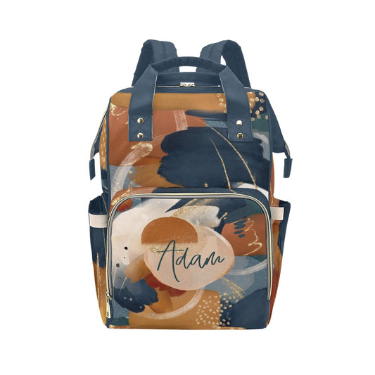 Abstract Personalized Diaper Bag