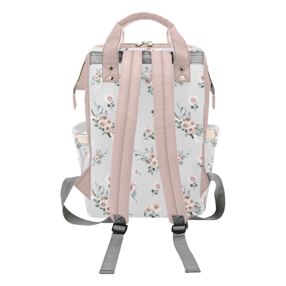 Modern Boho Personalized Diaper Bag