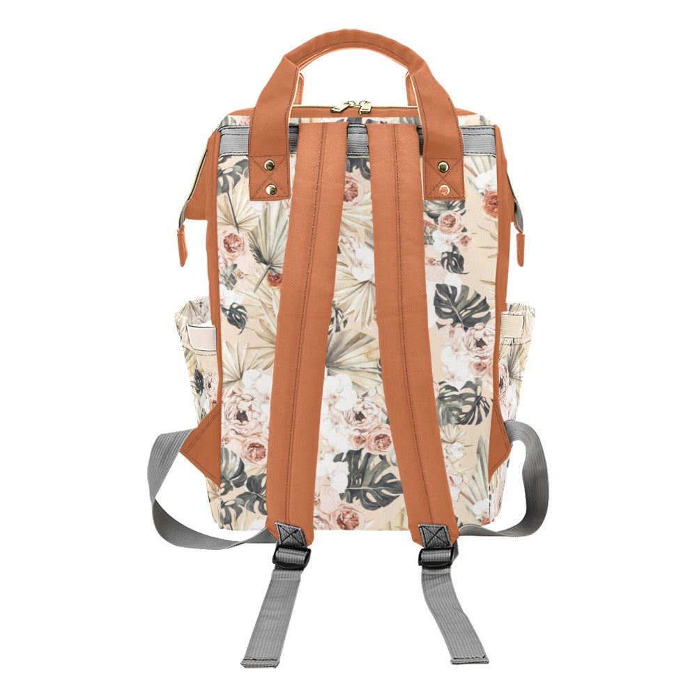 Modern Tropics Personalized Diaper Bag