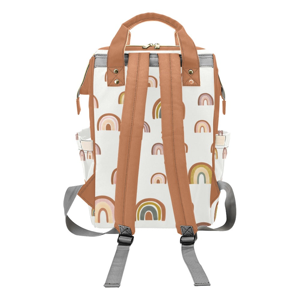 Rainbows Personalized Diaper Bag