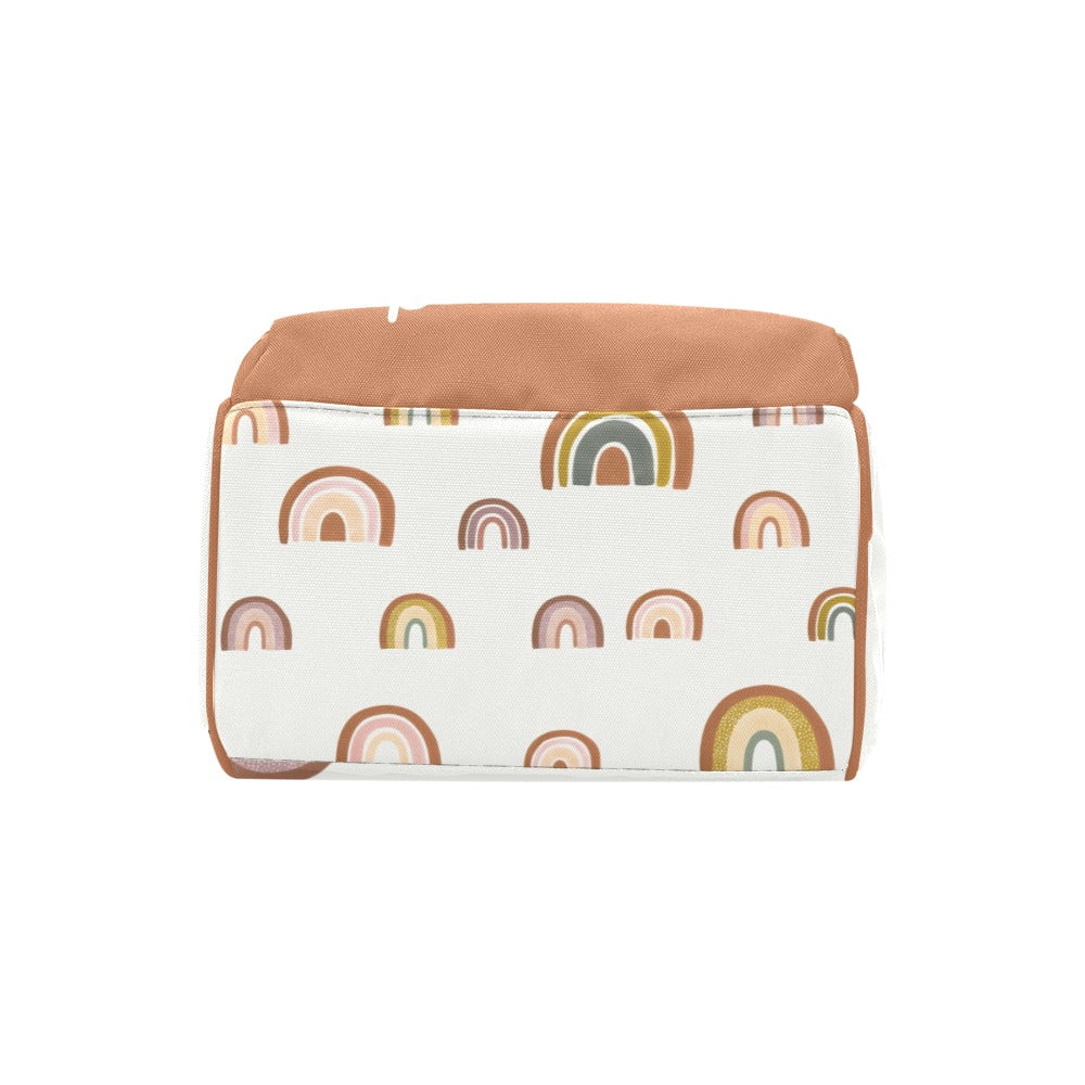 Rainbows Personalized Diaper Bag