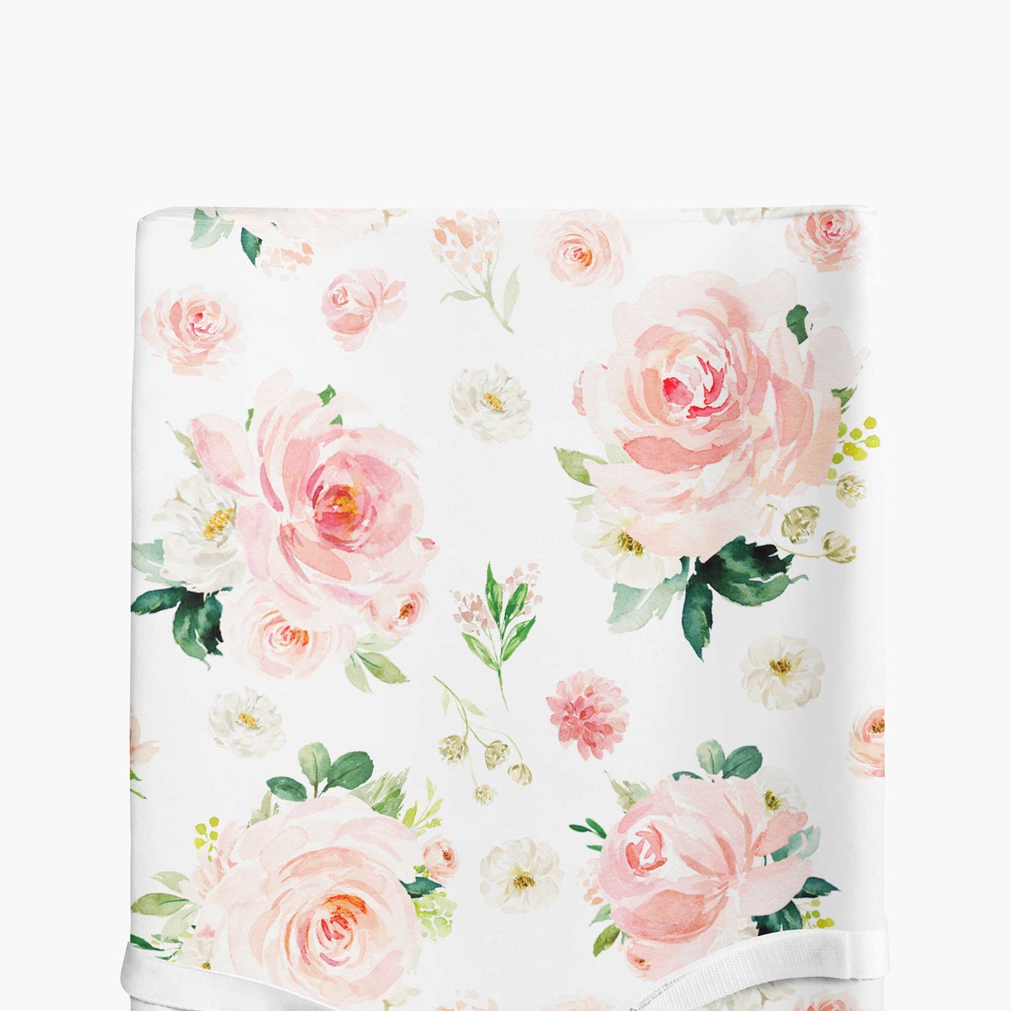 Blush Florals Changing Pad Cover for Girl