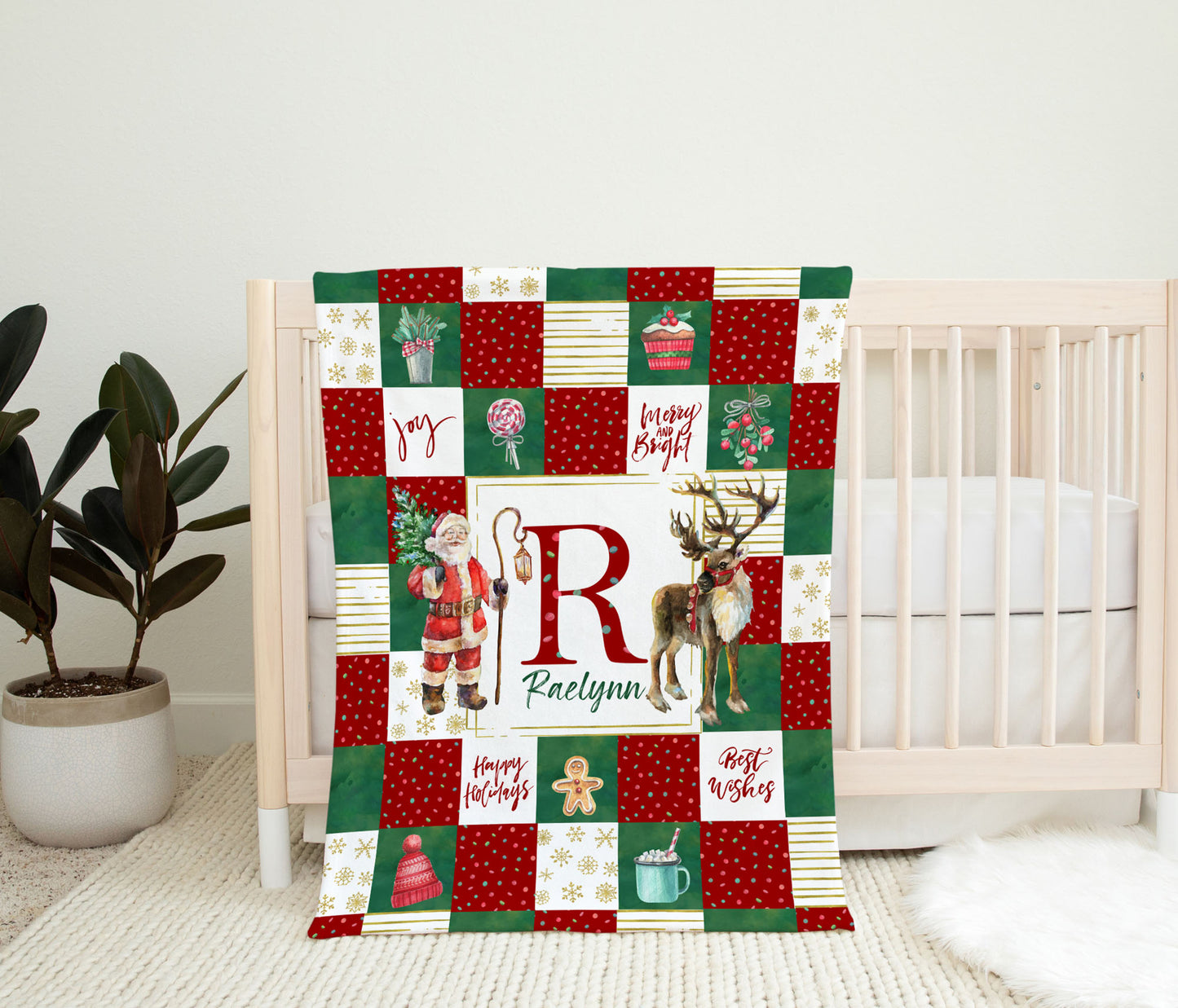 Christmas Personalized Blanket