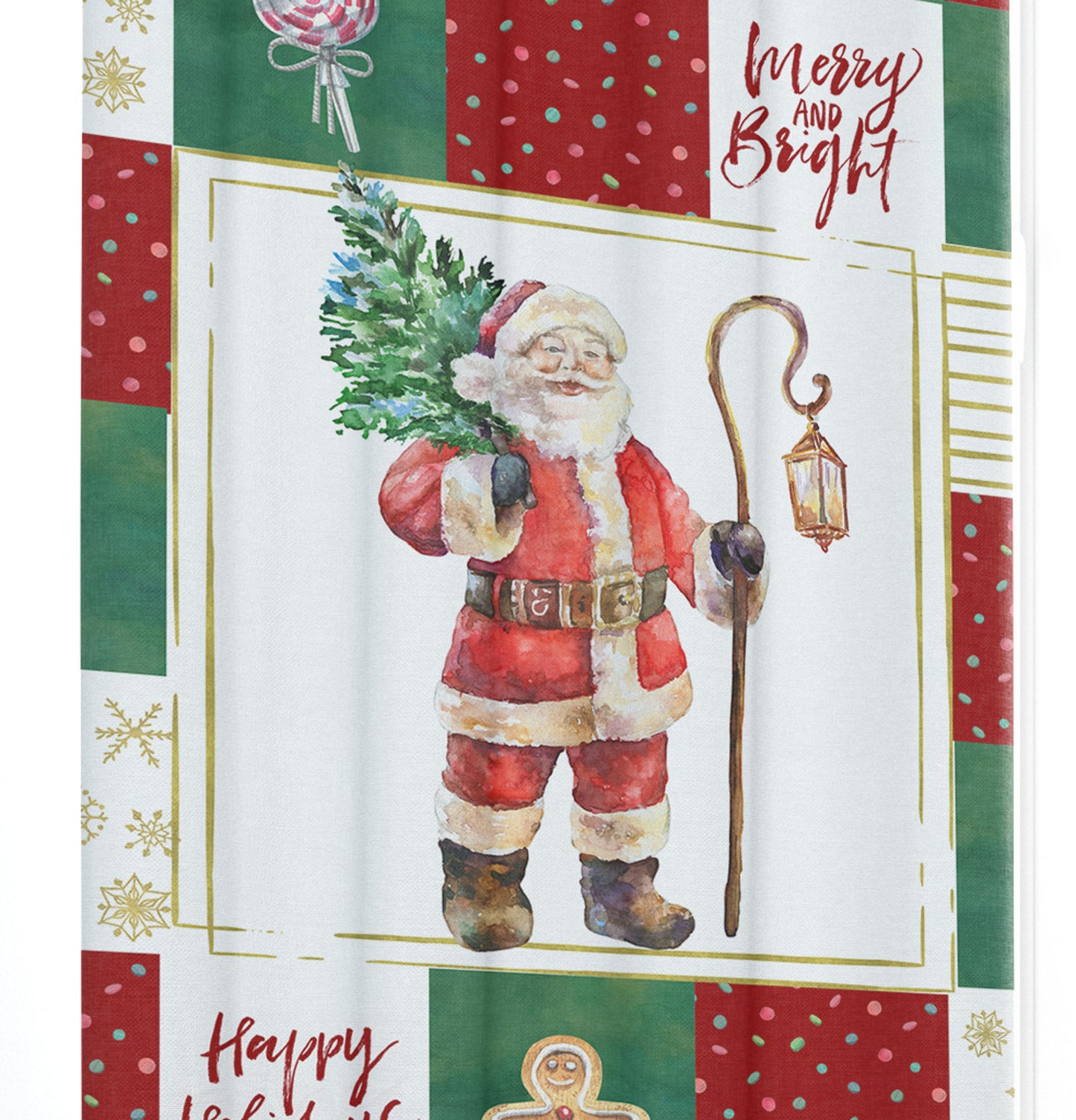 Christmas Blackout Curtains