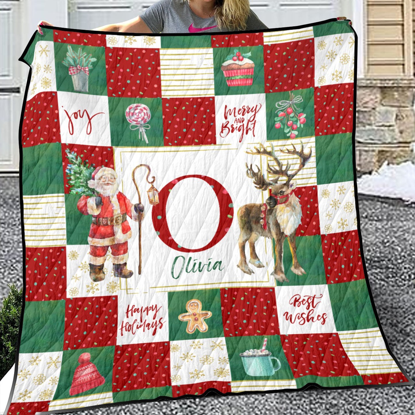 Christmas Lightweight Quilt