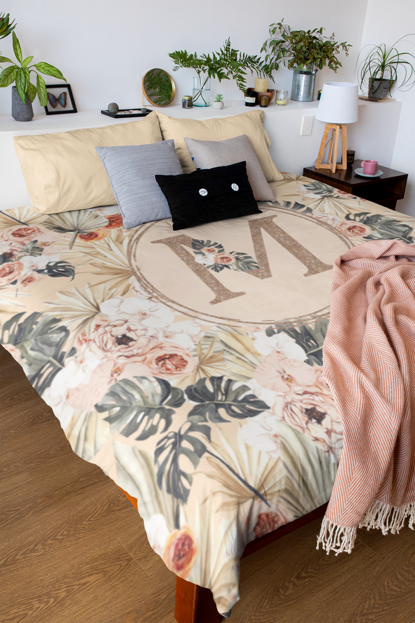 Modern Tropics Duvet Cover for Girl