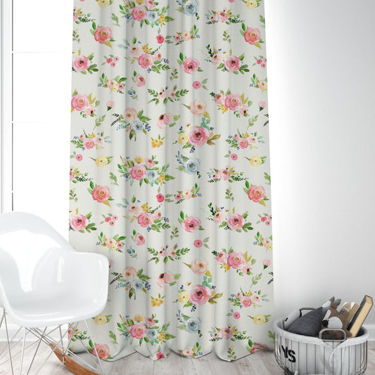 Summer Meadow Blackout Curtains for Girl's Room