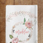 Vintage Roses Floral Changing Pad Cover for Girl