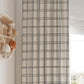 Plaid Blackout Nursery Blackout Curtains