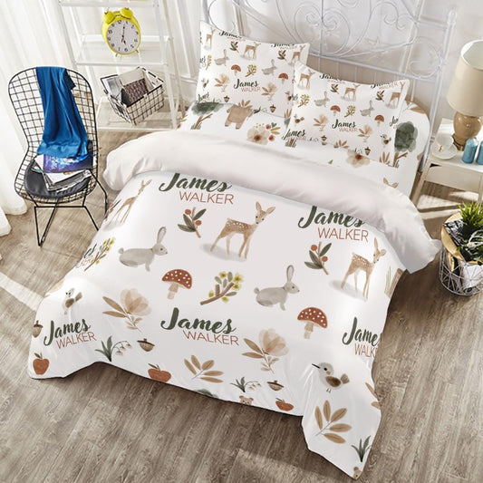 Personalized Duvet Cover Set for Girl or Boy