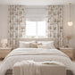 Neutral Woodland Toile Blackout Curtains