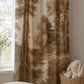 Sepia Forest Blackout Curtains
