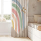Rainbow Nursery Blackout Curtains