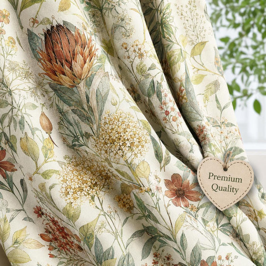 Wildflower Botanical Blackout Curtains