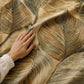 Boho Tropical Leaf Blackout Curtains