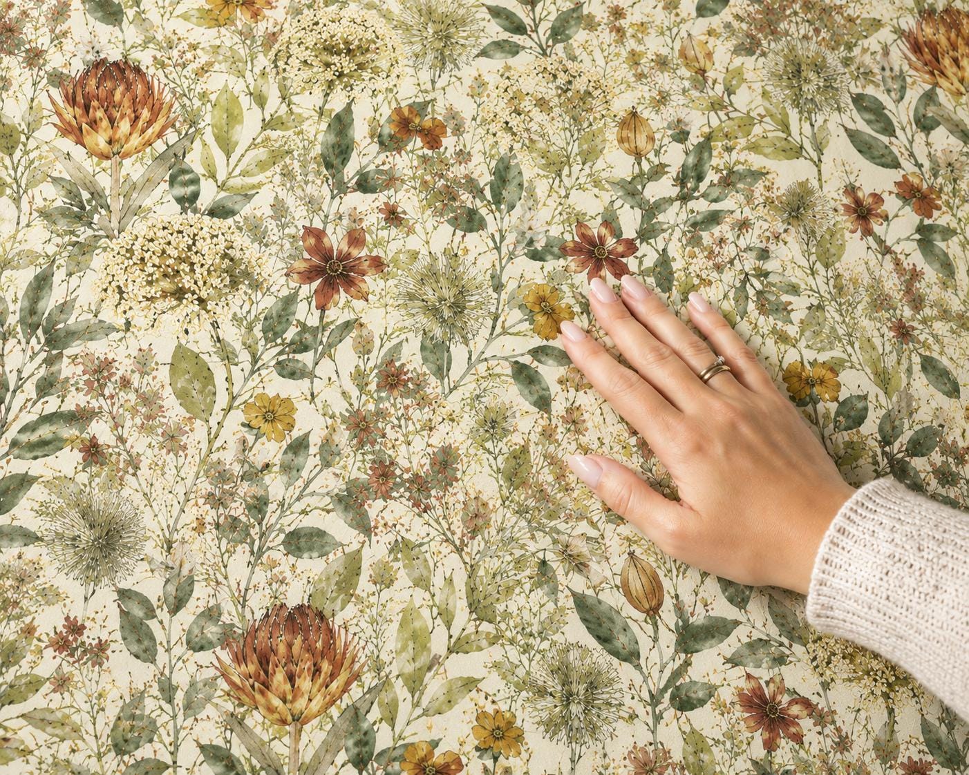 Wildflower Botanical Blackout Curtains