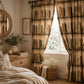 Vintage Bookshelf Blackout Curtains