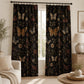 Butterfly Floral Blackout Curtains