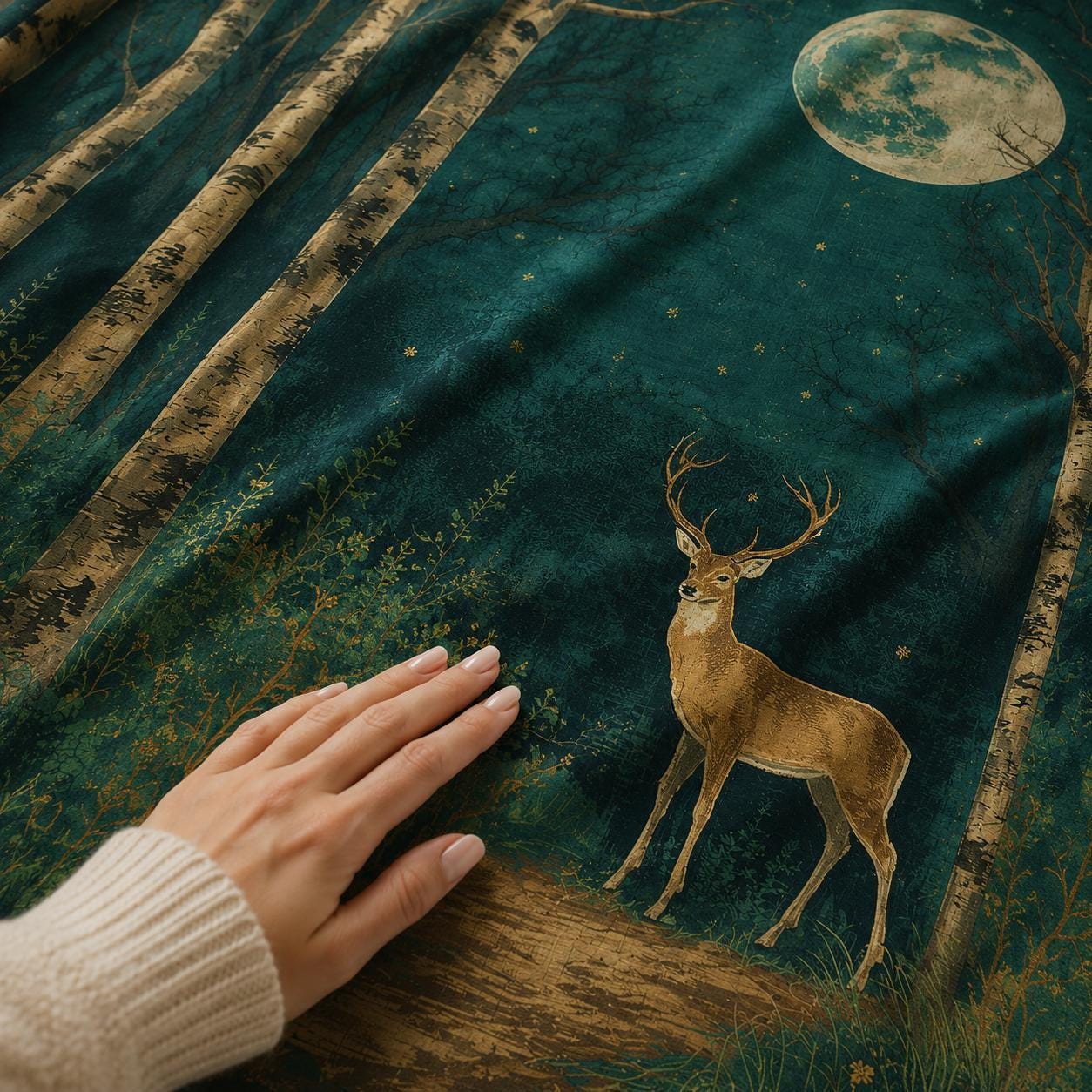 Mystical Forest Blackout Curtains