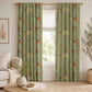 Sage Green Floral Curtains, Botanical Blackout Curtains