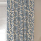 Blue Floral Blackout Curtains