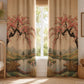 Japanese Cherry Blossom Blackout Curtains