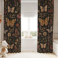 Butterfly Floral Blackout Curtains