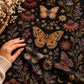 Butterfly Floral Blackout Curtains