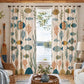 Coastal Fish Curtains, Ocean Nursery Blackout Curtains