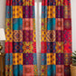 Boho Patchwork, Colorful Mandala Blackout Curtains