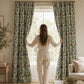 Vintage Floral Curtains, William Morris Style Blackout Curtains