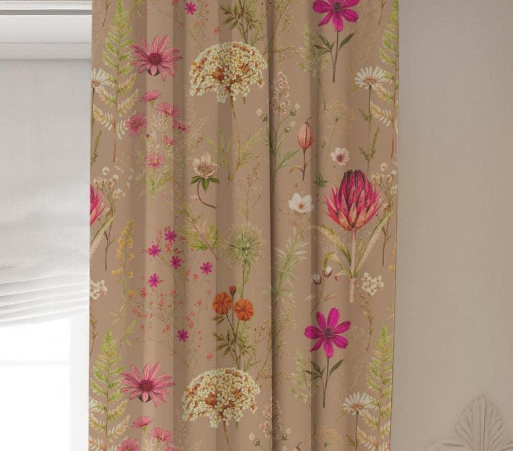 Wildflower Botanical Blackout Curtains