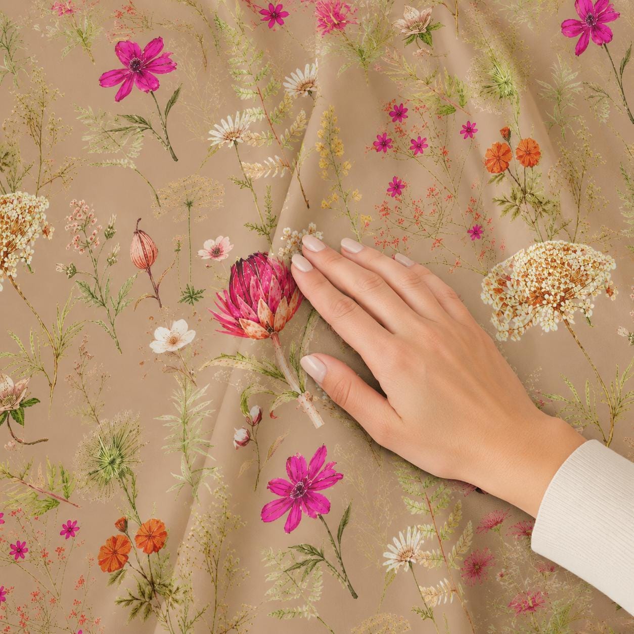 Wildflower Botanical Blackout Curtains