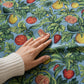 Fruit Botanical, Strawberry Blackout Curtains