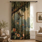Hummingbird Floral Blackout Curtains