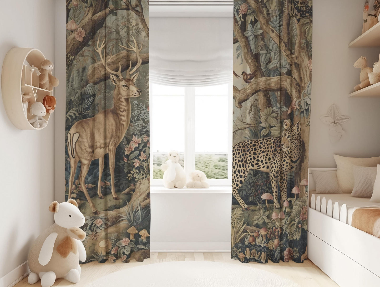 Safari Animal Blackout Curtains