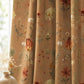 Boho Floral, Botanical Blackout Curtains