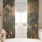 Hummingbird Floral Blackout Curtains