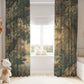 Vintage Forest Toile Blackout Curtains