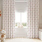 Pink Bows Nursery Blackout Curtains