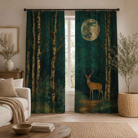 Mystical Forest Blackout Curtains